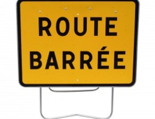 Route barrée – Chemin de la Vabre