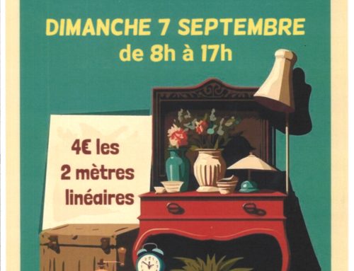 VIDE GRENIER – dimanche 7 septembre