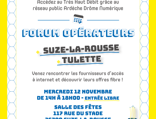 Mercredi 12 novembre – FORUM DES OPERATEURS FIBRE OPTIQUE
