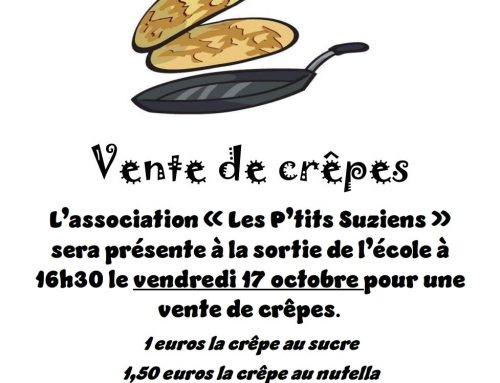 17 octobre – VENTE DE CREPES