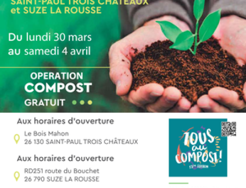 Du 30 mars au 4 avril – Distribution de compost