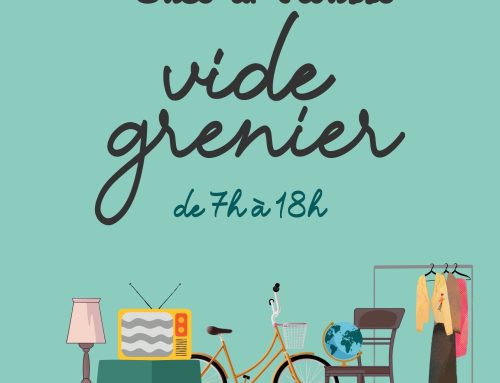 Dimanche 6 septembre 2026 : Vide-grenier