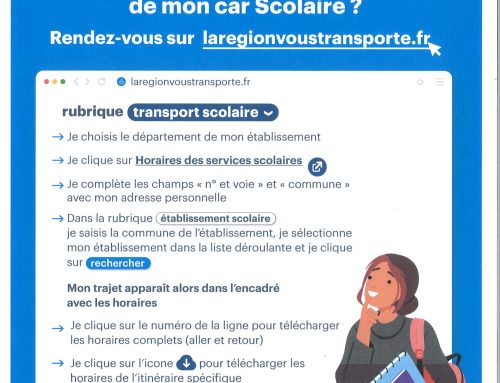 TRANSPORTS REGION ANNEE 2026 -2027